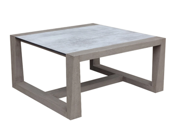 SKAAL - Square HPL garden side table by Les Jardins® - view 2